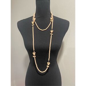 Brand New Beaded Long Necklace